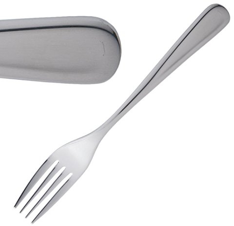 Olympia Roma Table Fork 203mm 18/0 Stainless Steel Cutlery Kitchen 12pc