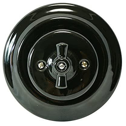 Interruptor de Porcelana para Empotrar Instalación 240V,10A