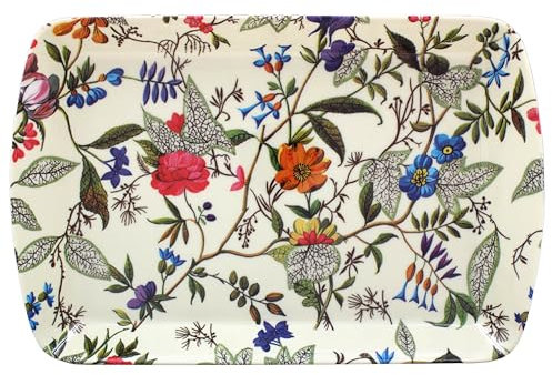 The Leonardo Collection William Kilburn Kilburn Small Tray For Serving Dishes | Serving Trays For Kitchen Accessories | Lovely Serving Platter For Serving Food & Tea | Designer Trays for Food Serving