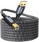 Siwket Cable de impresora USB 5 M, cable USB A a B, cable USB 2.0 tipo B, escáner de alta velocidad compatible con Lexmark, Dell, HP, Canon, Xerox, Brother, DAC y más