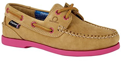 Chatham Pippa II G2, båtskor för kvinnor, Gulbrun rosa, 39.5 EU