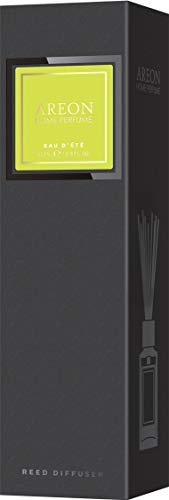 Raumduft Areon Home PREMIUM Parfüm Diffuser mit Rattanstäbchen Raumparfüm (EAU D'Ete, 85ml.)