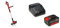 Einhell Akku-Rasentrimmer GE-CT 18/30 Li Power X-Change (18V, Schnittbreite 30 cm, Motorkopf 90° drehbar & neigbar, inkl. Fadenspule, inkl. 4,0 Ah Akku und Ladegerät)