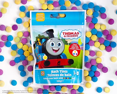 Thomas & Friends Kinderbadetönungen 100 g – Badetropfen – Badekugel – Mehrfarbig