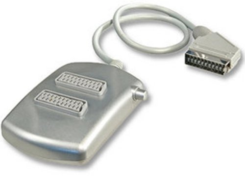35596 2 Way Switched SCART Splitter with RGB Support