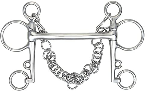 Shires Mullen Mors Pelham Bit 15 cm (6) - S/STEEL