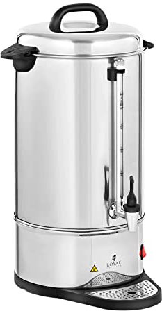 Royal Catering Cafetera para Hostelería Máquina RC-CU15 (Potencia: 1550 W, Funciones: preparar/mantener caliente, Volumen: 15 L)