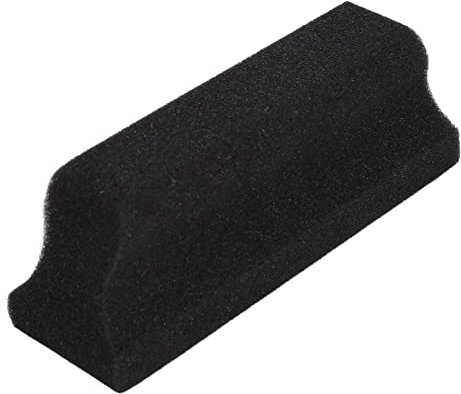 Spazzola per La Pulizia Barba, Pulizia Barba Spugna Uomini Lavandino del Bagno Rasatura Pulizia Barba Lavandini Controsoffitti Migliori Regali per Gli Uomini (Nero)