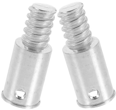 MAGICLULU Adattatore Manico Scopa Facile Installazione e in Lega di Alluminio Compatibile Aste da 25mm Testa Filettata Esterna 2 Pezzi per Uso Domestico e Ufficio per Uso Domestico Ufficio