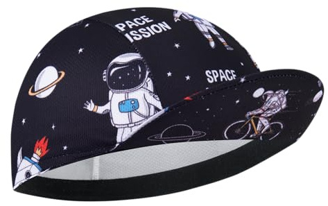 Corsehild Casquette de vélo sous casque - Casquette de cyclisme unisexe, QIN19, taille unique