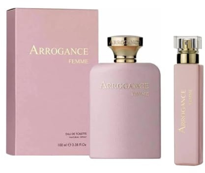 Arrogance Femme Damenduft Eau De Toilette Spray 100 ml (Edt 100 ml + Edt 30 ml gratis)