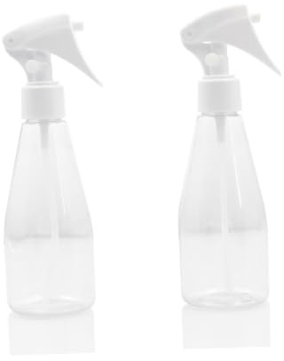 HAPINARY 5 pièces Set de Flacons de Voyage Transparente Bouteilles Vides Cosmétiques Miniatures Pots pour Crème Visage et Spray Pression Kit Pratique pour Voyages Réutilisable
