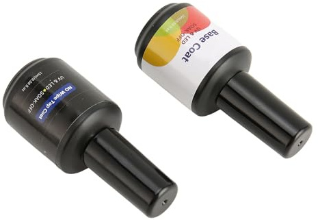 BRRNOO Juego de Capa Superior, Salón de Uñas Profesional, Acabado Brillante de Larga Duración, Tacto Suave, Fácil de Aplicar, con Gran Protección para Esmalte de Uñas y gel.