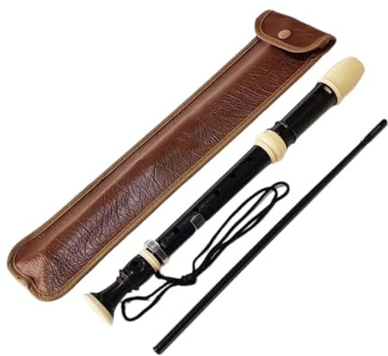 Blockflöjt Musikinstrument Sopran Tyska Och Engelska 8-håls Blockflöjter | Ljudet av flöjten är ljust, mjukt, vackert och exakt.(English)