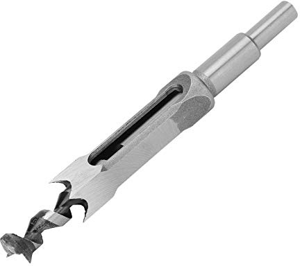 Broca de Agujero Cuadrado 20 mm para Madera, Broca Avellanadora con Rodamiento para Tablero de Densidad y Carpintería