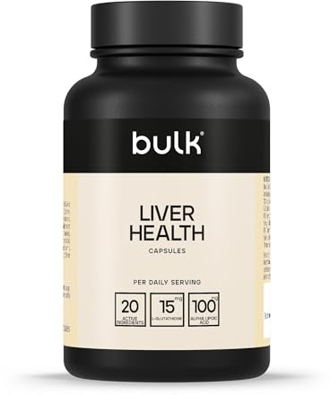 Bulk Liver Health Supplement Capsules, Choline, Pack of 90