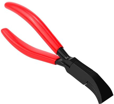 Laroal Alicates Plegables de 45 Grados Alicates para Chapa metálica Alicates para Doblar Chapa metálica de 22 mm de Ancho Alicates para Doblar con Mango Antideslizante Herramienta para techos