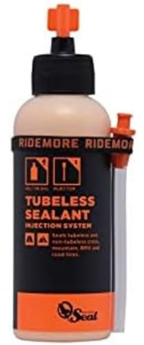 Orange Seal Produit d'étanchéité pour pneus avec système d'injection - Flacon de 227 ml