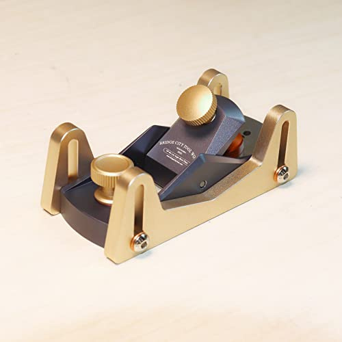 Mini pialla manuale, pialla manuale, pialla in legno, Bridge City HP-8, perfetta per la lavorazione del legno, rifinitura, piallatura del legno, levigatura delle superfici (Block HP-8 4'')