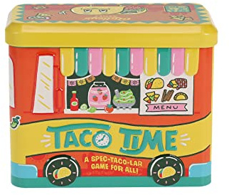 Ridley's, Taco Time, Family Card Game, Ages 8+, 2-6 Players, 30+ Minutes Playing Time
