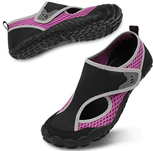 Spesoul Water Shoes for Women Men Quick Dry Aqua Socks for Swim Beach Pool Hiking Training Summer Sandals Outdoor Zero Drop Barefoot Shoes 7.5 Women/6 Men