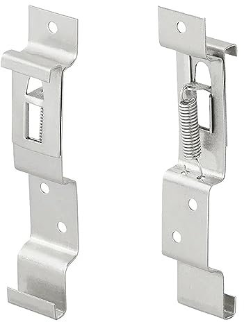 2 Stück Kfz Kennzeichenhalter Spannhalter,Kennzeichenhalter für Anhänger, Kennzeichenspanner Wechselkennzeichen,Anhänger Kennzeichen Clips für Anhänger und Wohnwagen