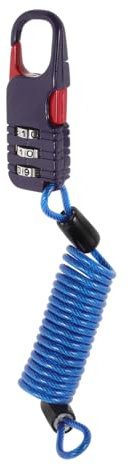 Yardwe Sichern Sie Ihre Fahrt -kettenschloss Mit Diebstahlschutz Tragbare Kombinationsschlösser Für Motorräder Reisegepäck