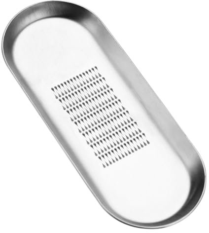 TOPPERFUN Ingwerreibe Aus Edelstahl Zum Knoblauchzerkleinern Handpresse Für Ingwer Und Obst Küchengerät Zum Mahlen Von Gemüse Kompakt Und Langlebig