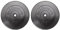 Bad Company Hantelscheiben 30/31 mm Kunststoff 2 x 15 kg I Gewicht 15kg Paarweise I Gewichte für Langhantel und Kurzhantel