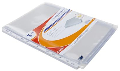 Grafoplas 5830000 – Kissenbezüge PVC Blasebalg in U, A4, transparent