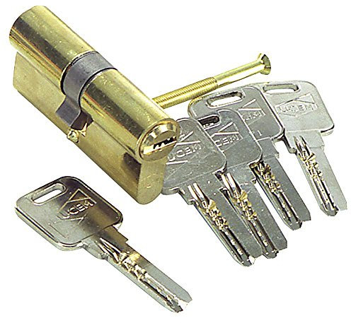 Cilindro Ucem Seguridad 2000-s2 66x33 Doble Embrague