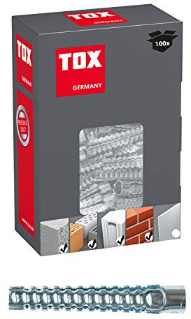 TOX Metallkrallendübel Tiger 6 x 32 mm, 100 Stück, 039100011