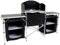 Charles Bentley Odyssey, Folding Kitchen Unit, Large, Camping Storage Unit, Portable, Outdoor Cooking, Lightweight, Foldable, Easy Assembly, Windshield, Mesh Panelling, Carry Bag (174x46x80cm)
