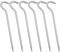 Wechsel Tents Solid Pin Peg - Zelt-Heringe 19 cm, extra Langer und Stabiler Universal Hering, 6er Pack