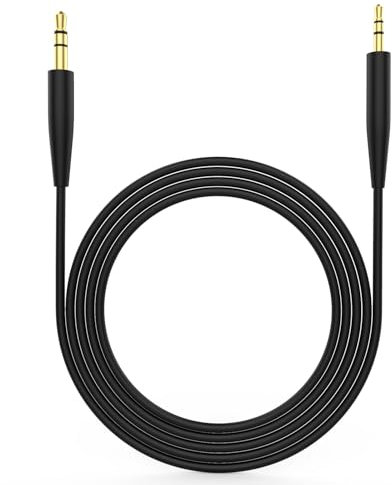 eplacement Audio Cable Cord Wire Compatible with Bose 700 QuietComfort QC45 QC35II QC35 QC25 Noise Cancelling Headphones, SoundTrue Soundlink On-Ear 2 OE2 OE2i Headphones Aux Cord (No Mic)