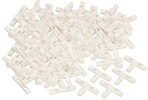 KOTARBAU® Fugen T-Stücke 6 mm 400 Stück Fugenkreuze für Klinker