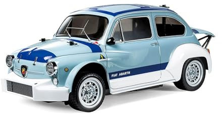 TAMIYA 58721 1:10 RC Fiat Abarth 1000TCR MB-01 Remote Controlled Car, Vehicle, Model Building, Assembly, Hobby, RC Kit, Unpainted