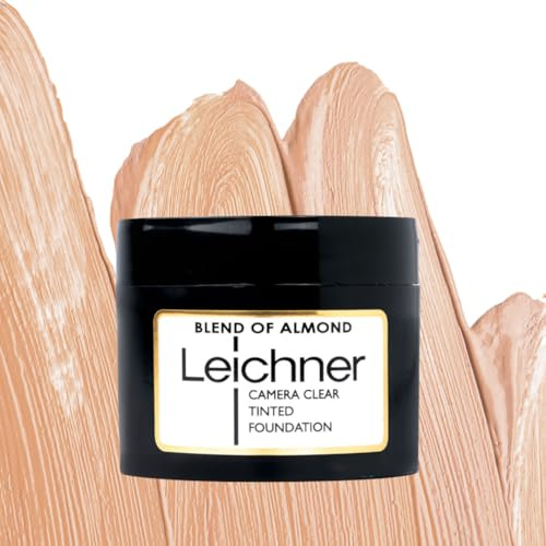 New Leichner Camera Clear Tinted Face Make Up Foundation Blend Of Almond 30ml