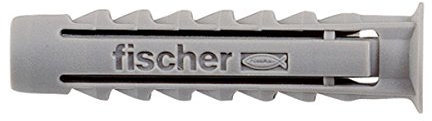 Fischer 100 Tasselli SX, 6 x 30 mm, per Muro pieno e Mattone Forato, 570006