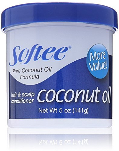 Softee Coconut Oil Hair and Scalp Conditioner 5oz Jar