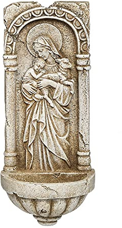 Joseph's Studio by Roman - Collection, 10.25 H Innocence Water Font, Made from Resin, High Level of Craftsmanship and Attention to Detail, Durable and Long Lasting