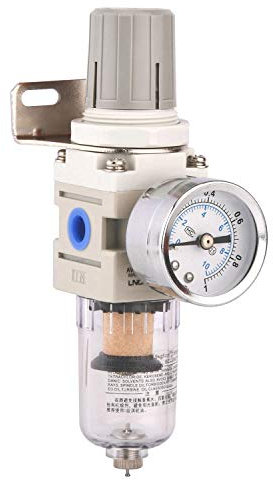 Separatore di acqua compressa riduttore di pressione per compressore, 1/4 pollici (separatore d'acqua 1)