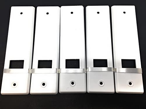 5x Rolladengurt Abdeckung Gurtwicklerblende OHNE Gurtausbau & Lochabstand 160 mm Weiß 5 Stück