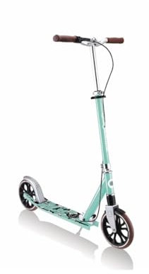 Globber - NL 205 - Trottinette Pliable à 2 Roues avec Suspension Avant pour Les Enfants à partir de 8 Ans Taille Unique Vintage Mint