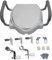 Elevated Raised Toilet Seat Riser with Arms Safety Handles Toilet Seat Handicap Toilet Seat Easy On and Off