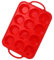 ABOOFAN Large and Deep Muffin Trays 12 Cups Silicone Cupcakes Tin Non Stick Baking Tray Mould for Making Muffin Cakes, Tart, Bread