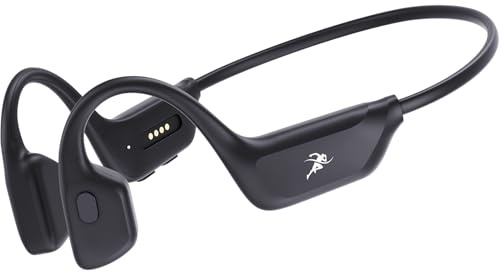 Guudsoud Cuffie Conduzione Ossea, Auricolari Conduzione Ossea Bluetooth 6.0, IPX7 Impermeabili Open Ear Wireless Sport Cuffie per Corsa Ciclismo Fitness Guida