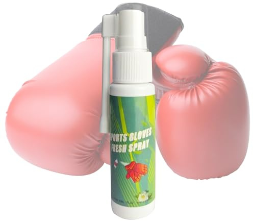 Déodorant de boxe 30 ml – Spray désodorisant – Spray nettoyant pour gants de boxe, chaussures de travail, football, vêtements de protection, casque, équipement de hockey