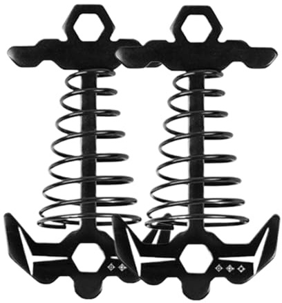 Ancres de Fixation pour Terrasse,Piquets De Tente En Aluminium Résistants Au Vent - Ancres de Tente en Arête de Poisson pour Plein Air | pour Pique-nique Bateau Camping Randonnée Hommes Femmes Adolesc