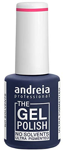 Andreia Professional - The Gel Polish TPO and Solvent Free Gel - Colour G14 Neon Pink - Shades of Red 10.5 ml